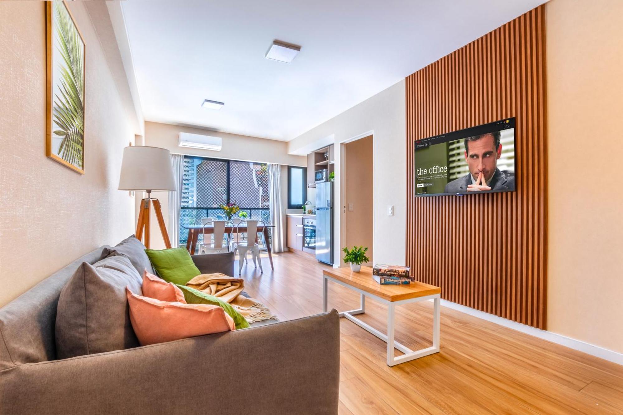 Modern Apartments In Palermo - By Buerentals Buenos Aires Rum bild