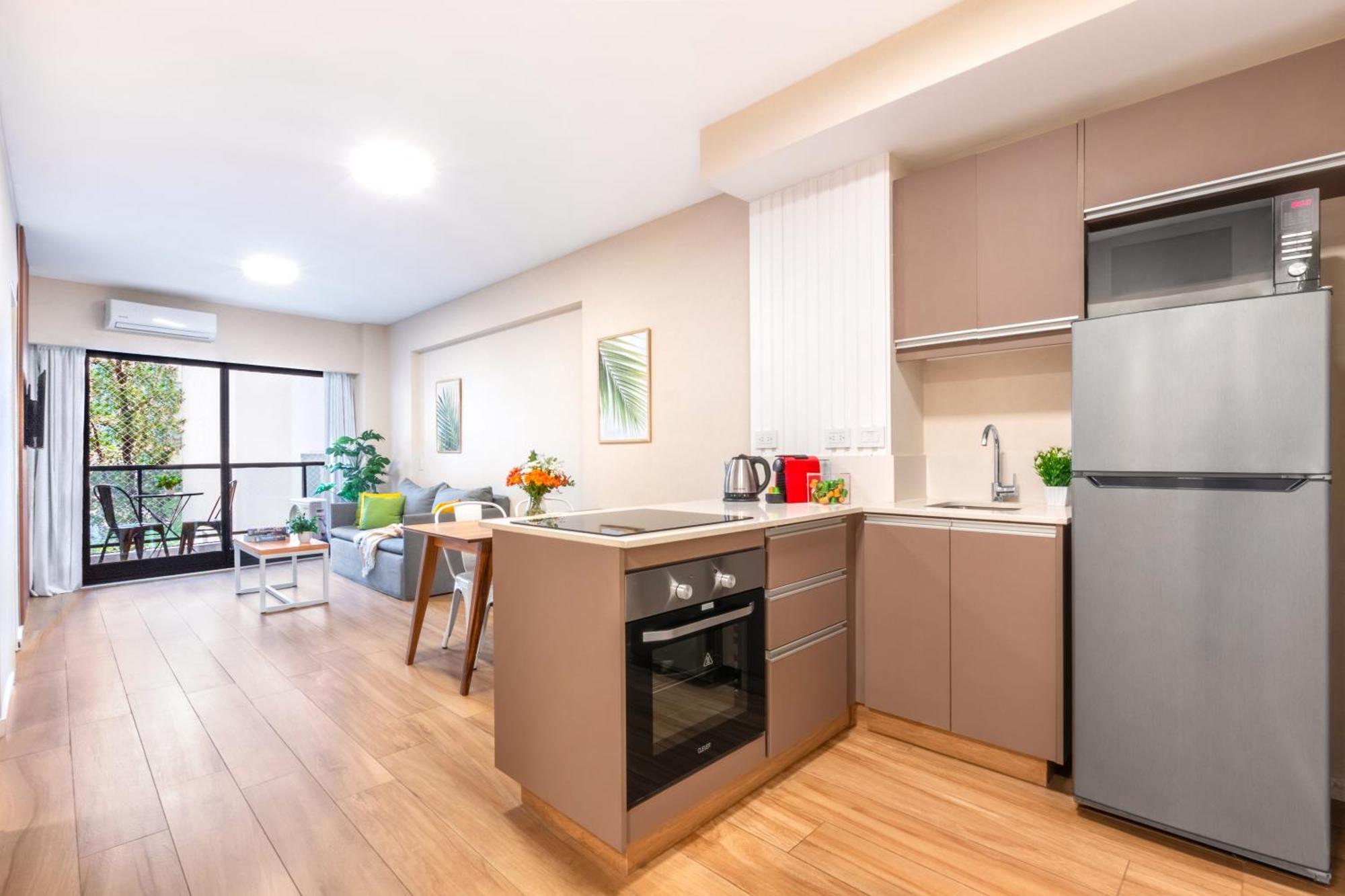 Modern Apartments In Palermo - By Buerentals Buenos Aires Rum bild