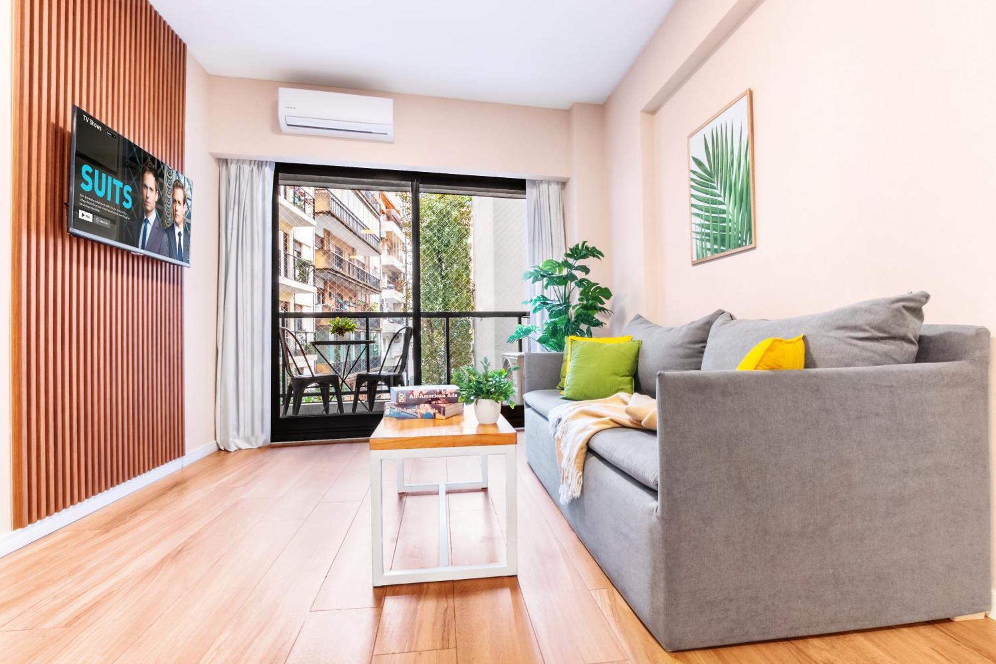 Modern Apartments In Palermo - By Buerentals Buenos Aires Rum bild
